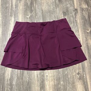 Athleta Plum athletic skort